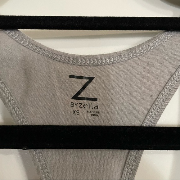 Z by Zella Grey Barre Work Out Tank Top - Picture 4 of 6